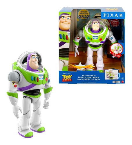 Muñeco Figura Buzz Lightyear Interactivo Pixar Mattel 