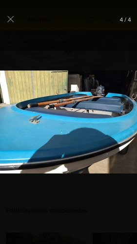Bote Lagunero Impecable Muy Cuidado