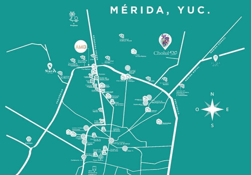 Imagen 5 de 5 de En Venta Lotes Urbanizados Residenciales En Cholul 103, Méri