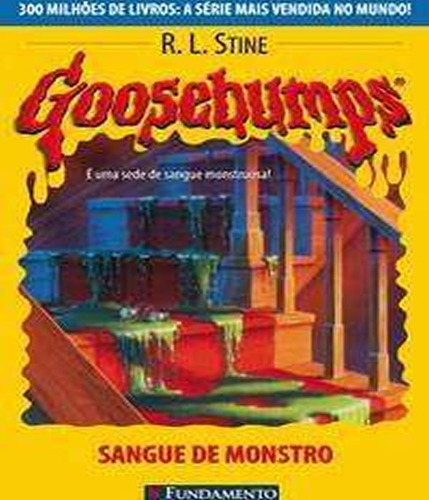 Livro Goosebumps - Sangue De Monstro