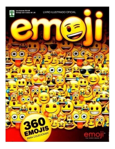 Album De Figurinhas Emoji Com 200 Fig Soltas P Colar