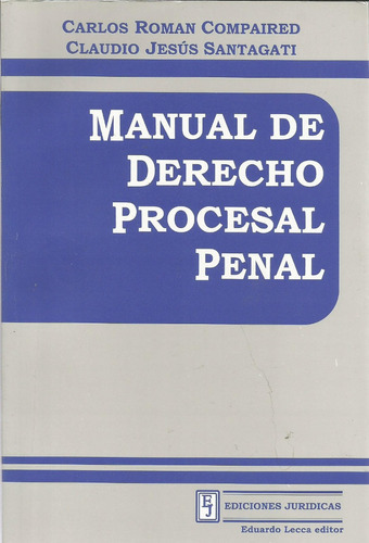 Manual De Derecho Procesal Penal Compaired 