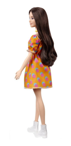 Muñeca Barbie Fashionista #160 Con Cabello Largo Original