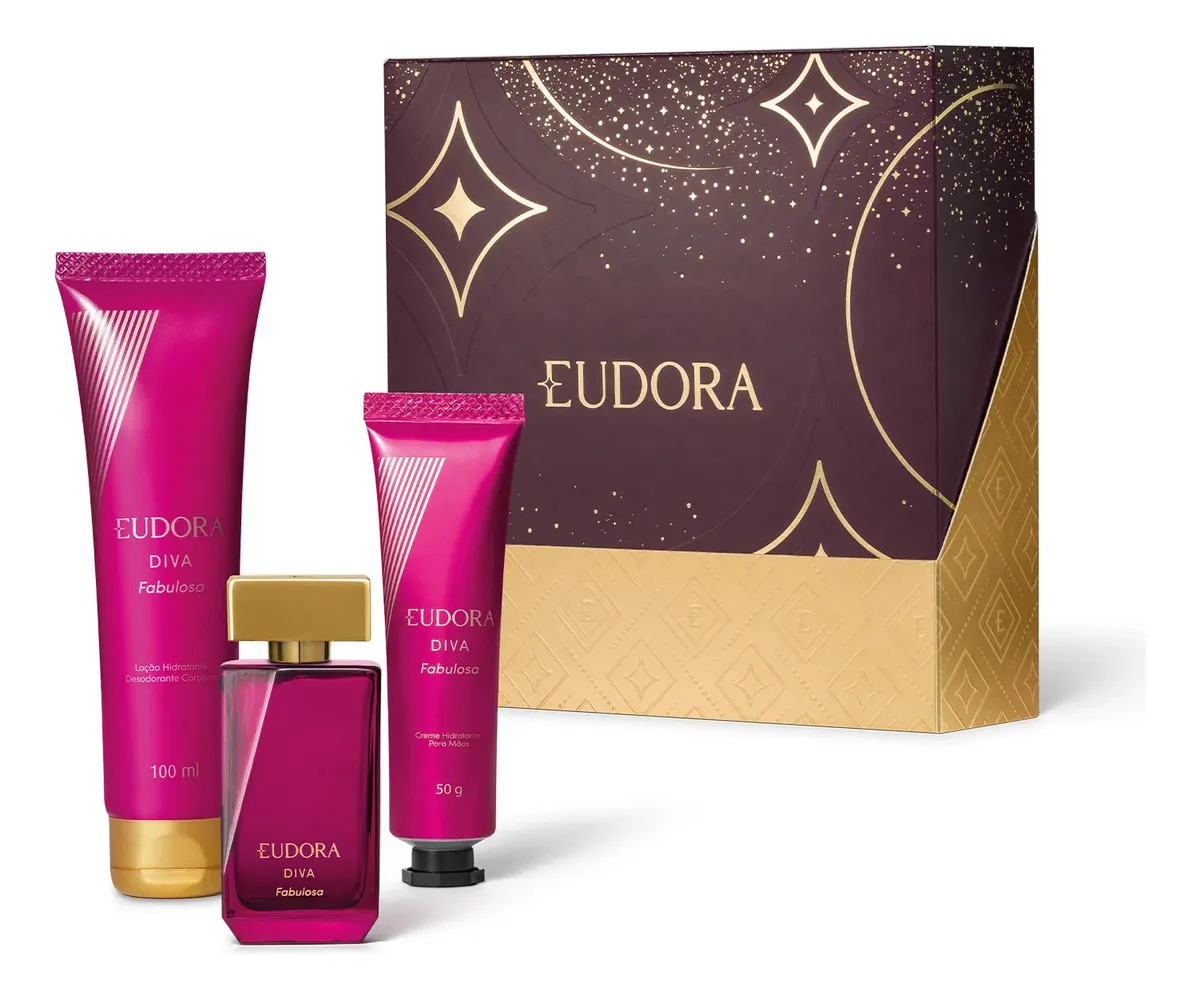 Kit  Eudora Diva Fabulosa (3 Produtos)