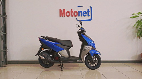 Imagen 10 de 20 de Tvs Ntorq 125 Scooter 0km 2023 Azul Gris Rojo Motonet