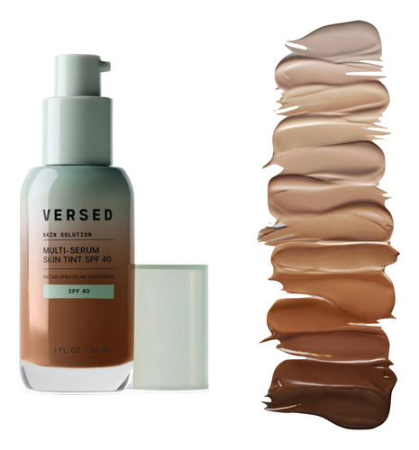 Versed Multi-serum Skin Tint Spf40 Base Maquillaje Protector 12w - Deep Warm