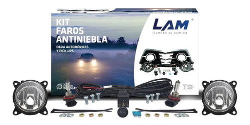Kit Faro Auxiliar Renault Symbol 09/14 Sin Rejilla