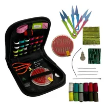 Comprar Kit Costura Acessórios Viagem Agulhas Linha Tesoura Cortador