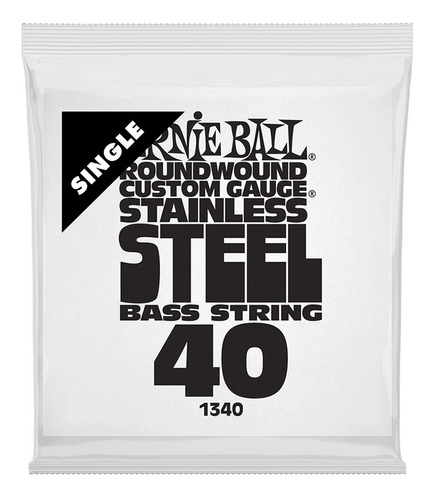 Ernie Ball Cuerda Bajo 1340 .040 Stainless Bass