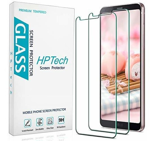 Hptech - Protector De Pantalla Para LG G6 (vidrio Templado, 