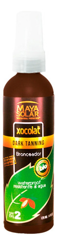 Bronceador Maya Solar Xocolat 120ml