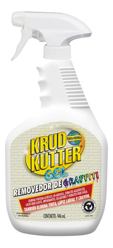 Removedor De Graffiti En Gel Atomizador Krud Kutter 946 Ml