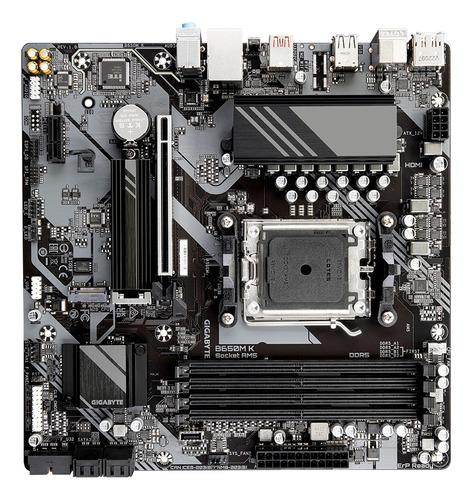Mb Gigabyte B650m K Micro Atx Am5 4ddr5 256gb Dp Hdmi Usb-c