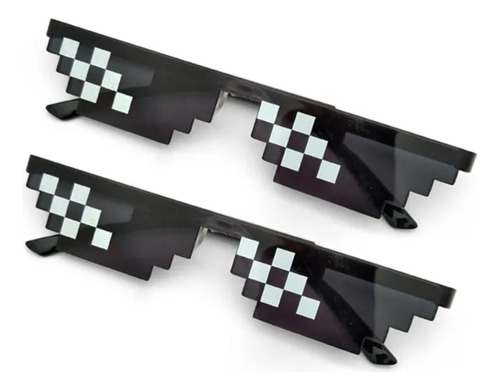 Gafas De Sol De 8 Bits Pixel Meme Para Hombres Y Mujeres