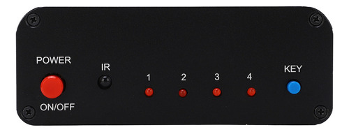 Conmutador De Audio, 1 Entrada, 4 Salidas, Dc, 12 V, Rca, Se