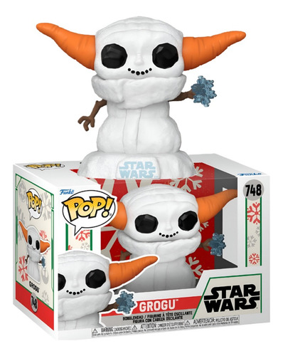 Funko Pop! Star Wars - Grogu MuΓ±eco De Nieve
