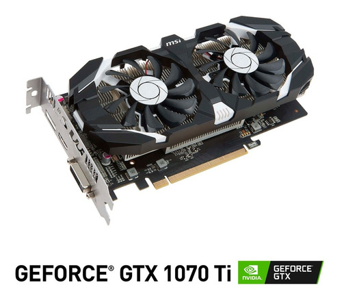 Imagen 4 de 6 de Tarjeta De Video Msi Geforce Gtx 1050 Ti 4gt Oc 4gb Gddr5