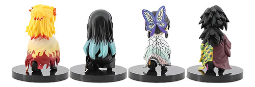 Set 9 Pilares Figuras Demon Slayer Kimetsu No Yaiba Anime