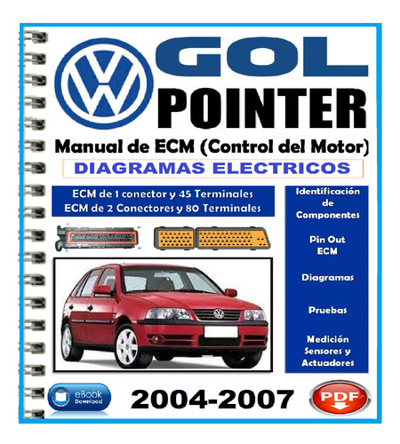 Volkswagen Gol-pointer Diagrama Eléctrico  2004-2007