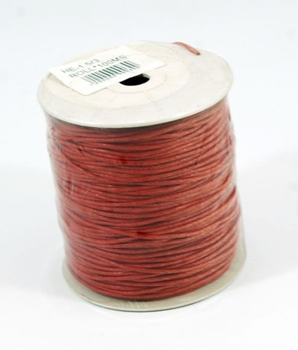 Cordón De Algodón 1.5,mm - Rojo - X 100 Mts