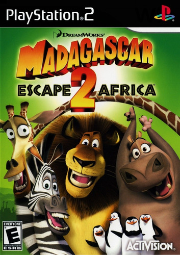 Madagascar 2 Escapar A Áfric Ps2 Juego Físico Español Play 2
