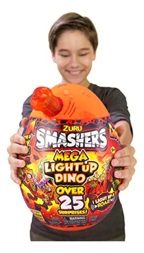 Smashers Mega Light Up Dino Spinosaurus Series 4 De Zuru