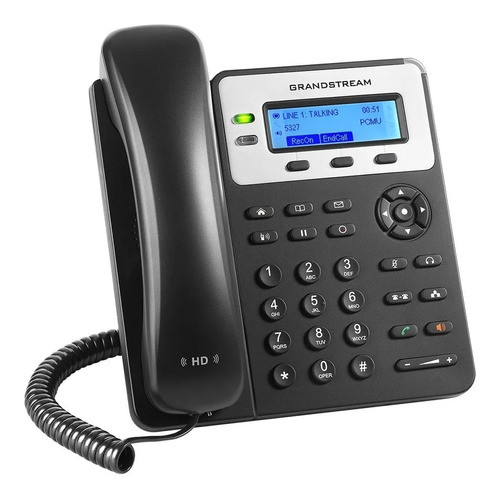 Telefono Ip Gxp1625 Grandstream Small Business 2 Lineas Poe 