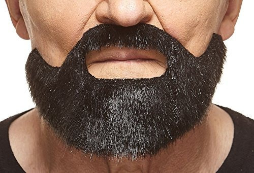 Mustaches  Barba Falsa En Caja Corta, Pelo Falso Facial, Ac