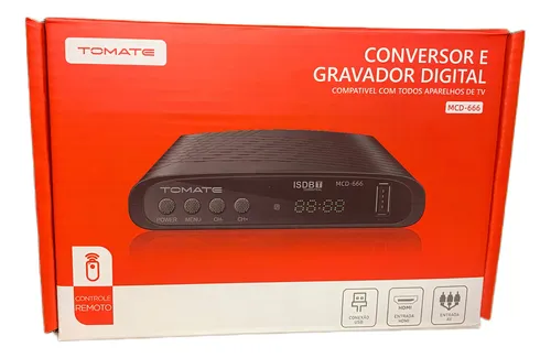 comprar Conversor E Gravador Hdmi Av Digital Tomate Mcd 666 Full Hd