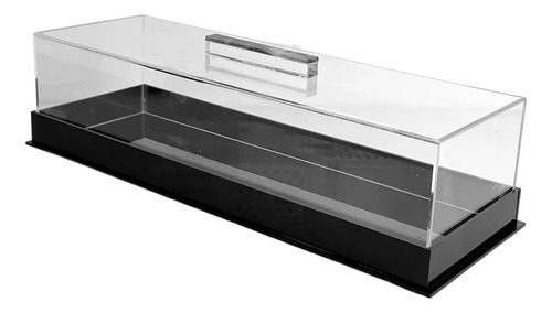 Bandeja De Bolo De Sobremesa De Porta -bolo Com Capa Preto