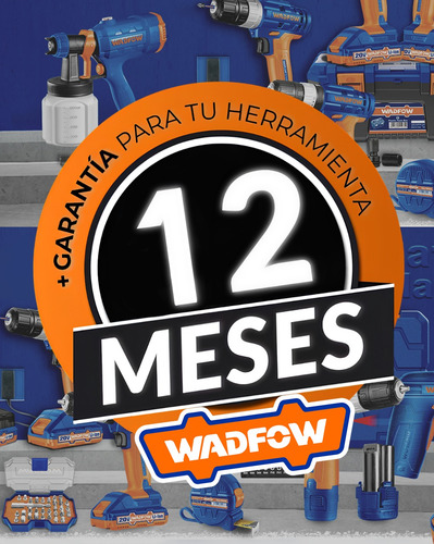 Amoladora + Discos + Valija Wadfow - Wlap522
