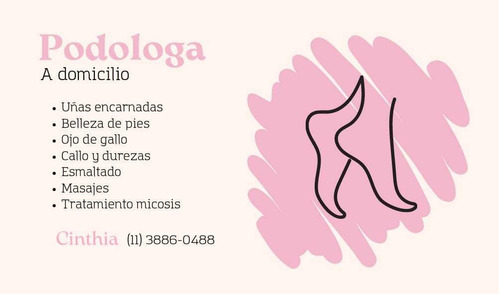 Imagen 1 de 1 de Podologa O Pedicura Caba A Domicilio