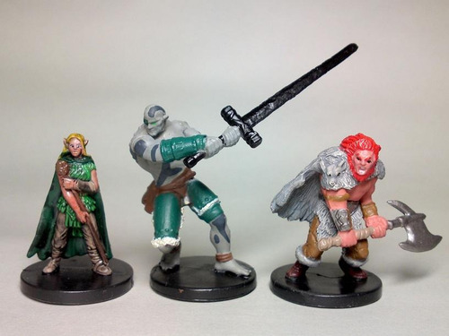 Primal Heroes 1 Box Set Miniaturas Dungeons And Dragons Dnd (Usado)
