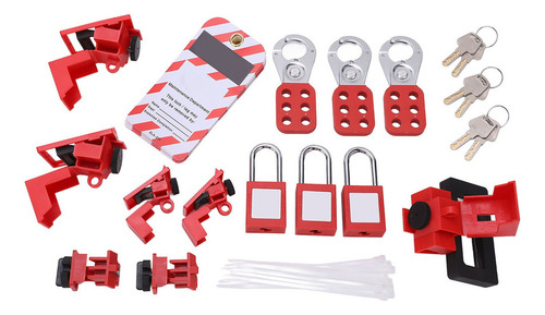 Kit De Etiquetado De Bloqueo Eléctrico Interruptor De
