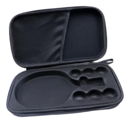 Bolsa De Tenis De Mesa Estuche Gris Con Bandeja De Malla