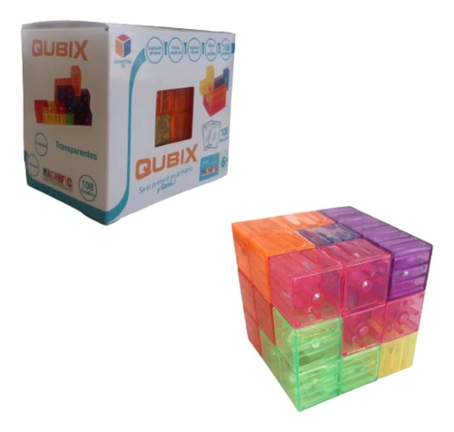 Qubix 108 Desafios Cubos Magneticos Magnific Sharif Express