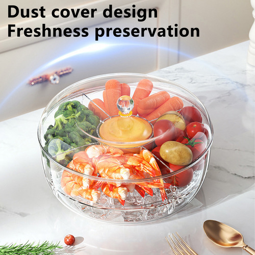 Plato Giratorio Para Verduras P Home, Frutero Refrigerado, V