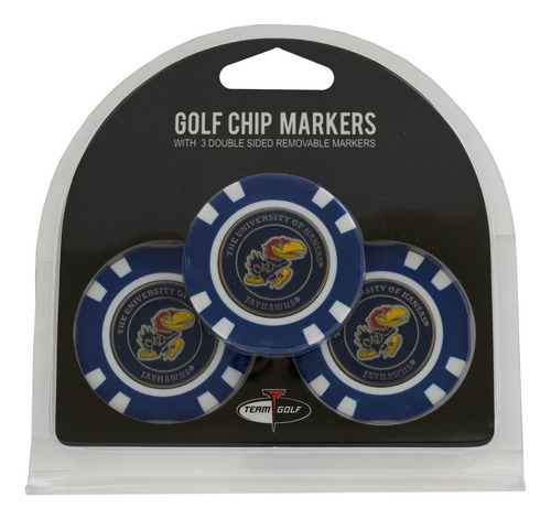 Marcadores Para Pelotas De Golf Team Golf Ncaa Kansas Jayhaw