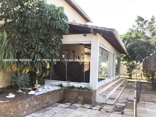 Casa Alto Padrão Para Venda Em Natal, Candelária/san Vale - Casa Em Via Pública, 3 Dormitórios, 3 Suítes, 5 Banheiros, 6 Vagas - Cas1296-m_2-1006066