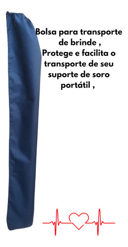 Suporte P/soro Portatil+bolsa+rodinhas
