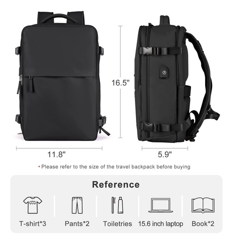 Coofay Travel Backpack For Women Airline Approved Carry O Af