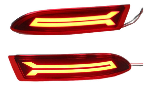 Imagen 1 de 5 de Toyota Avanza 2012-2013 Reflejantes Luz Led Facia Fascia