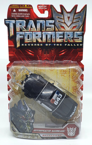 Barricade Interr Deluxe: Transformers Rotf (new) (fedorimx) (Usado)