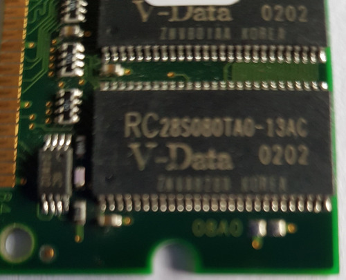Memoria Dimm 128mb Pc133 - Usada- Entrega En Villa Devoto