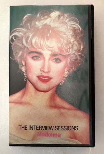 Madonna - The Interview Sessions Vhs Original  Impecable!!!