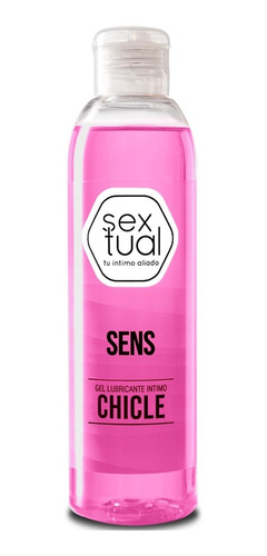 Gel Sabor Chicle Lubricante Intimo 200 Ml Sextual