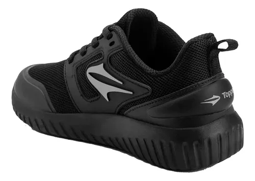 Zapatillas topper negras para niños sales