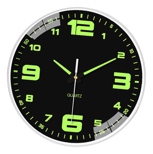 Reloj De Pared Reloj Decorativo Creativo Números Negros