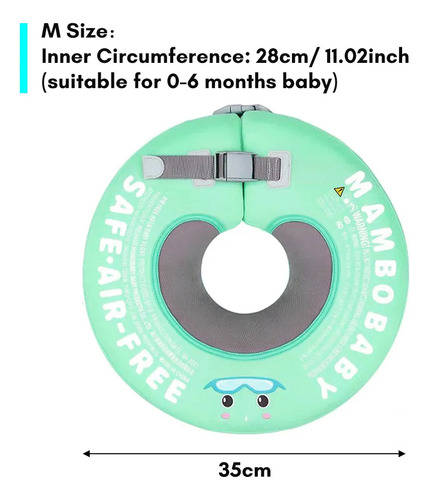 - Hx2025 Nuevo Anillo De Natación For Cuello, Flotador Para