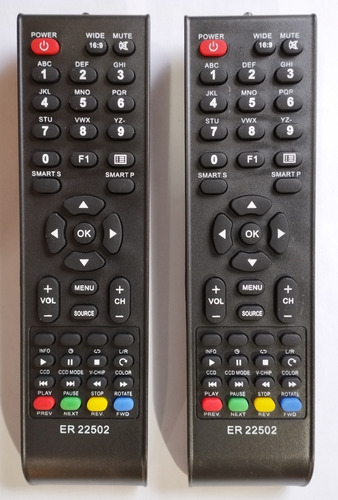 Control Remoto Tv Rania Lcd Modelo 22e9af